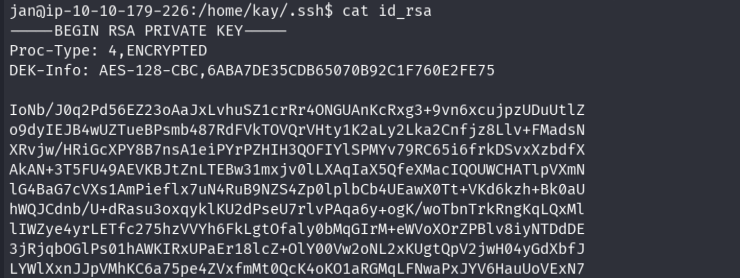 Found kay private key