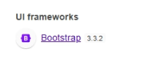Bootstrap version detected